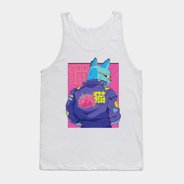 Cyberpunk Tank Top by LR_Collections